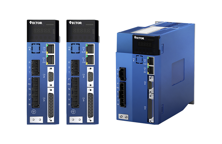 VC600內置PLC伺服驅動器